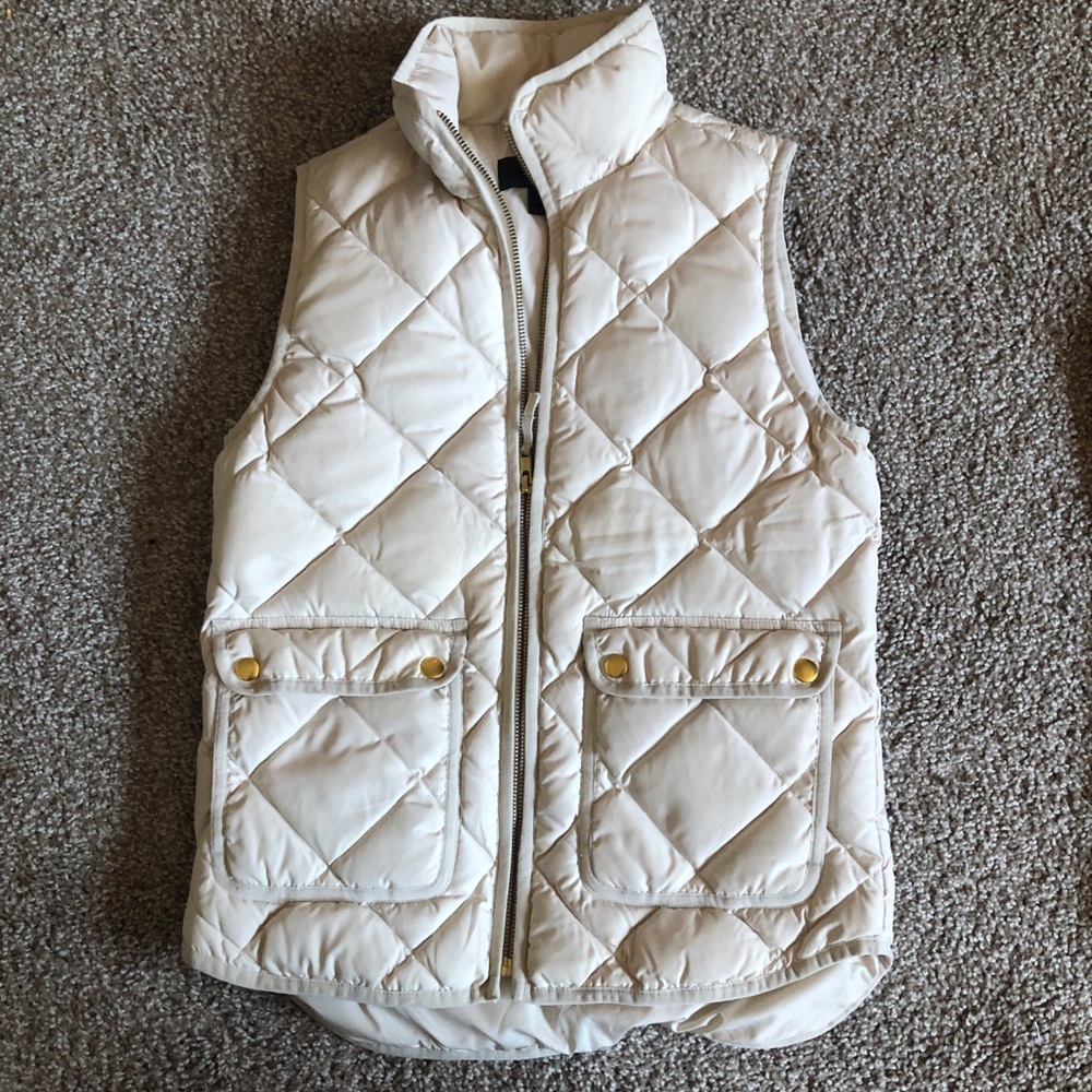 J Crew Puffer Vest